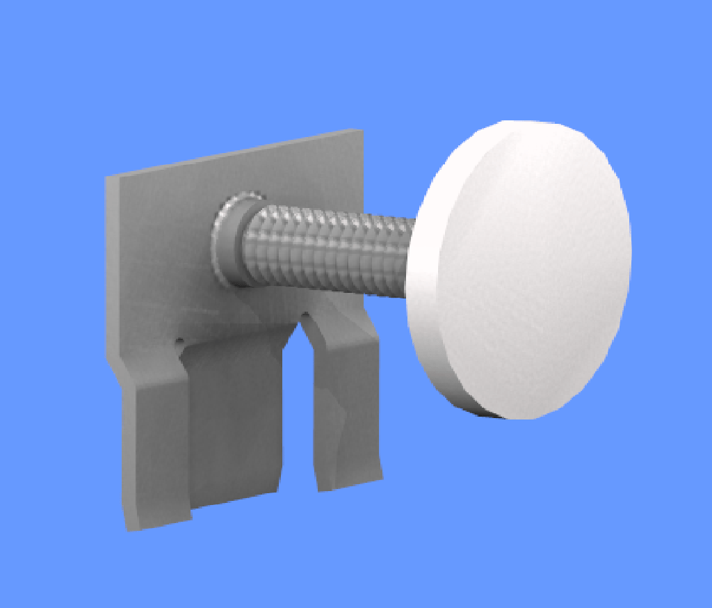 [Art.134] Fixation de distance pour parois chauffantes - Art.134