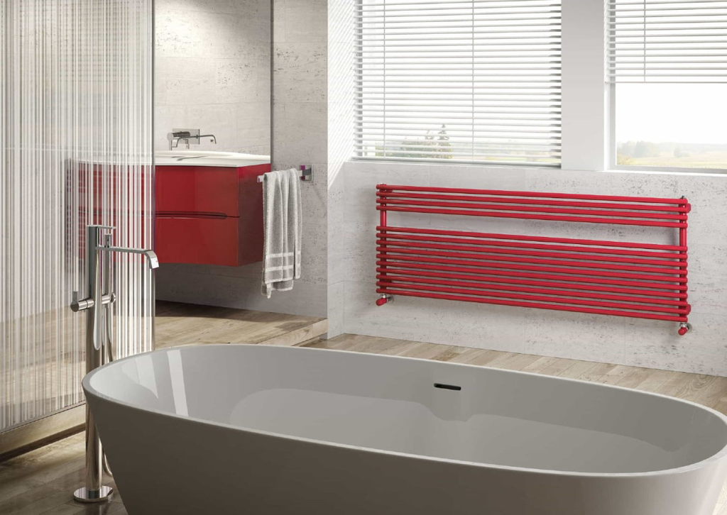[RIP152B01IR01NNN] RIGO radiateur seche-serviettes eau chaude 1008W, blanc, IRSAP - RIP152B01IR01NNN