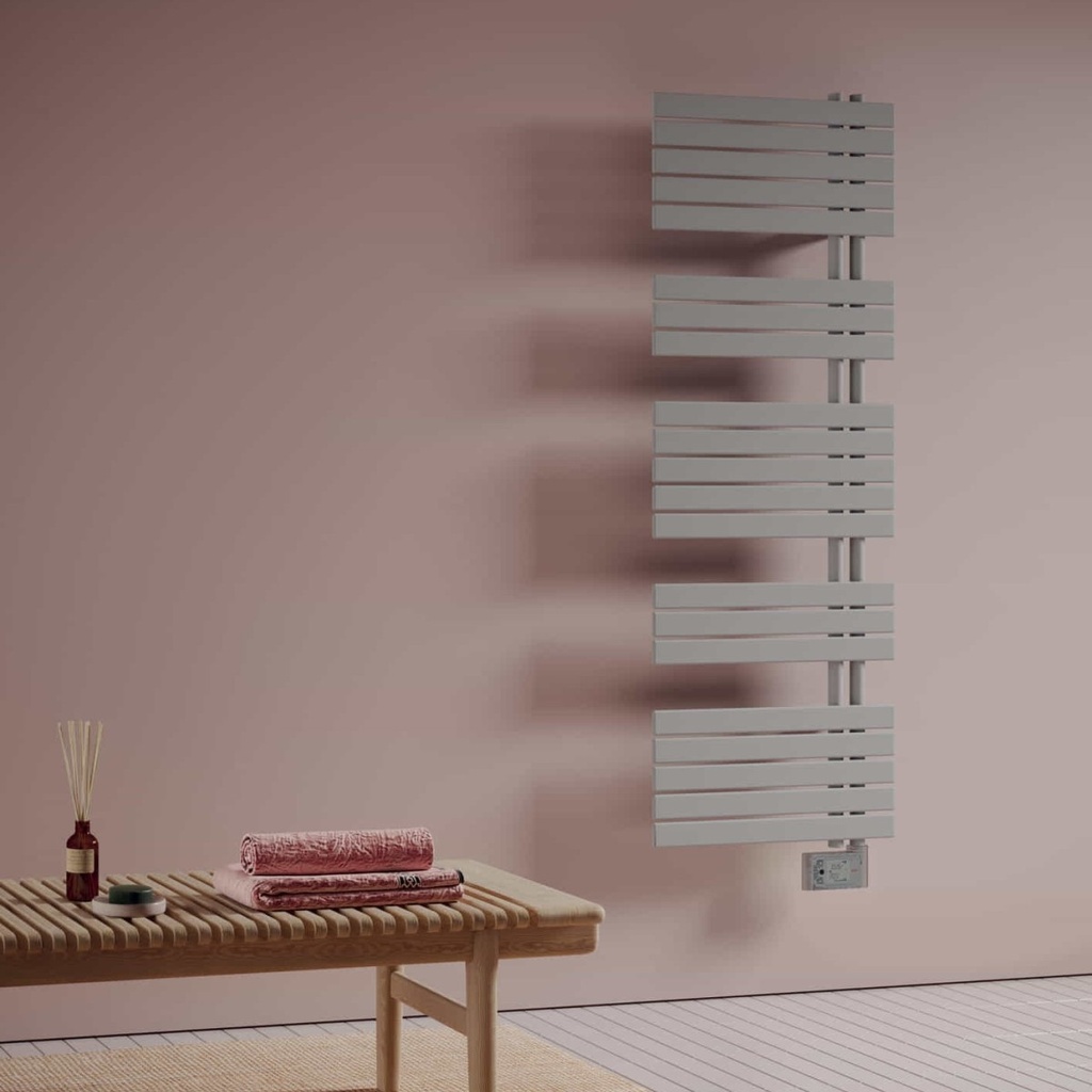 [SRL055C01A401NNN] SOUL radiateur seche-serviettes electrique 750W, blanc, IRSAP - SRL055C01A401NNN