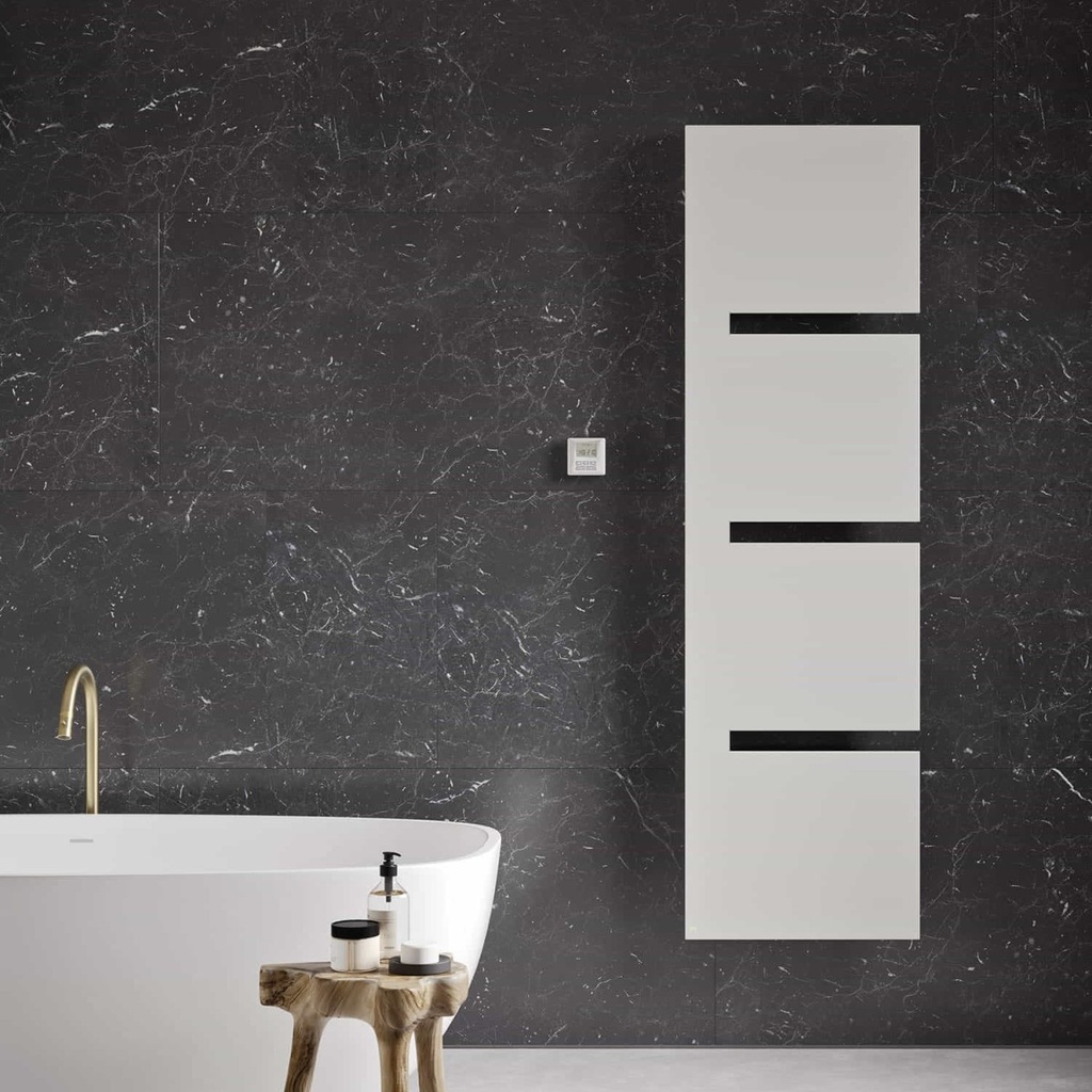 [SQZE050A01A4NNN] SEQUENZE radiateur design electrique 520W, blanc, IRSAP - SQZE050A01A4NNN