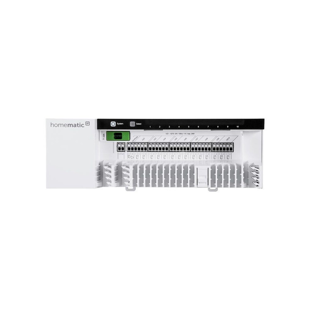 [143238A0] Homematic IP Contrôleur de chauffage par le sol - 10 fois, 24 V - FAL24-C10