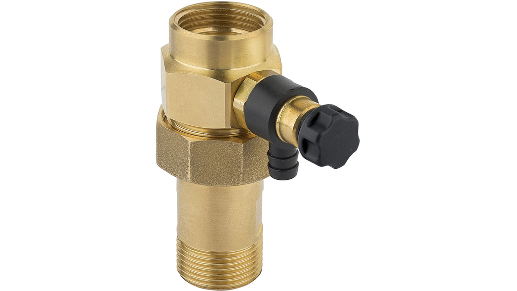 A53804T - Raccord pour vase d'expansion 3 pièces, avec vidange - 1"