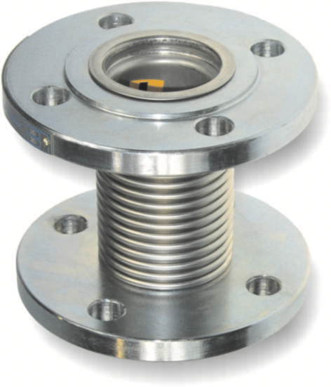 Compensateur axiaux EJS.820 avec brides - avec force de réaction - avec tube int. 1.4541 - Type Calypso - DN40