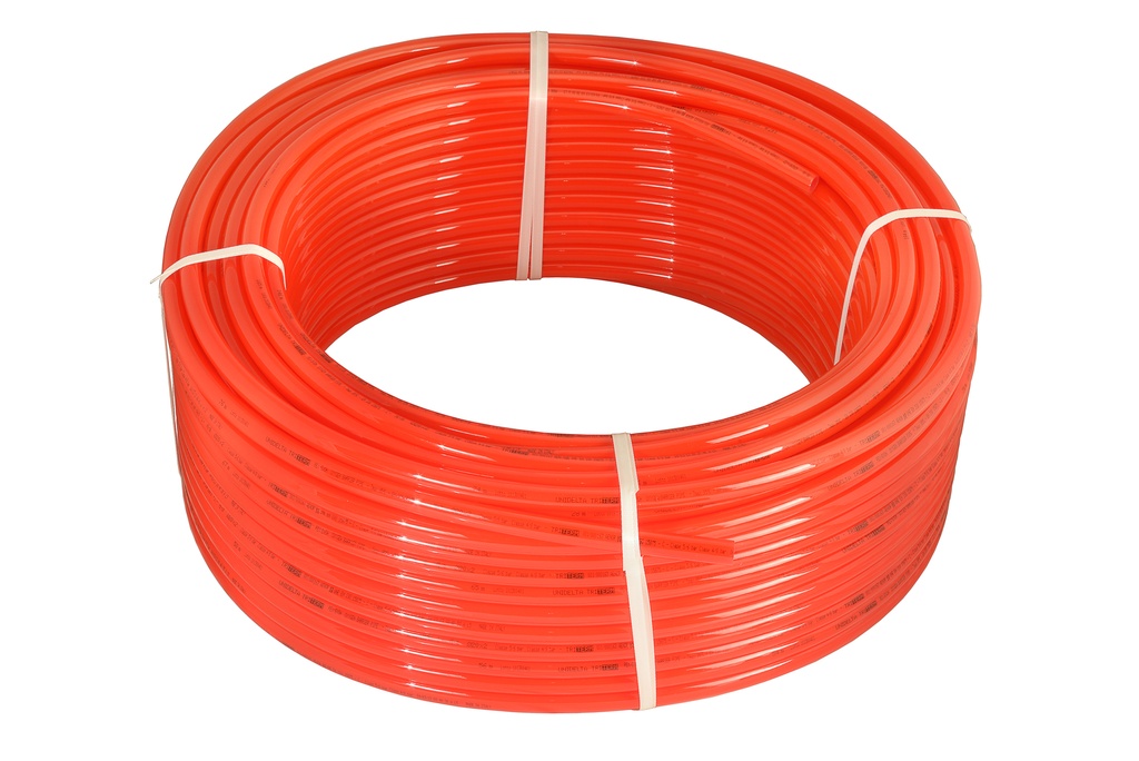[R978Y226] Tube PE-RT rouge 5 couches - 16x2
