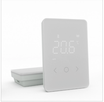 [RLDS 61071-N6] Möhlenhoff Thermostat d'ambiance LED compact Smart Home avec onde radio, touches tactiles, régulation de la température par smartphone/tablette.