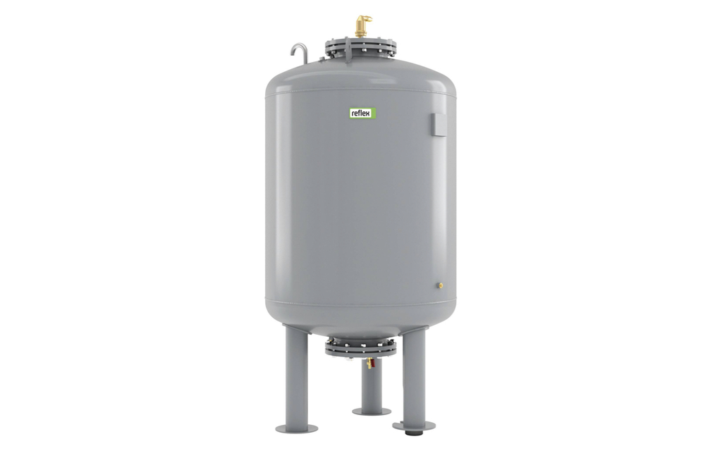 [8601205] Vase de base Variomat VG 3000 pour stations de maintien de pression Variomat, gris, 6 bar