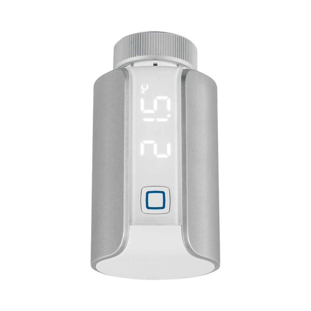 [156650A0] Homematic IP Thermostat de radiateur – Evo, argent - eTRV-E-S