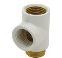 Té 1/2" pour résistance électrique FxMxF