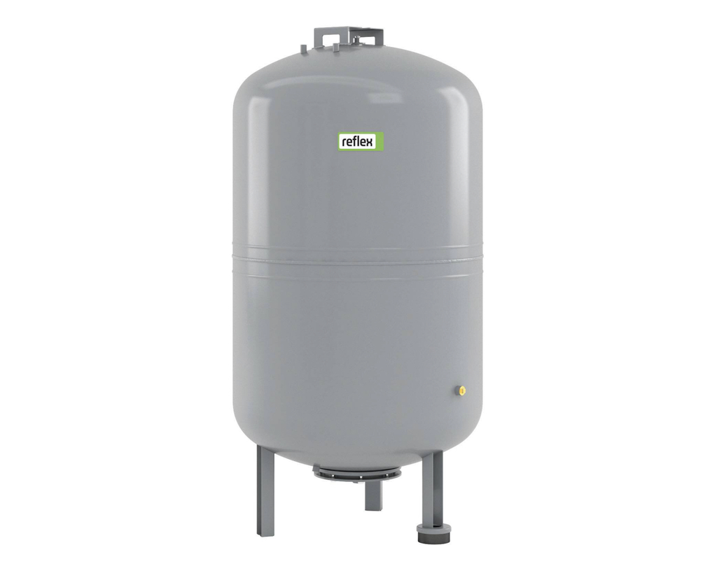 [8799100] Reflexomat Vase de base RG 200 pour stations de maintien de pression Reflexomat, gris, 6 bar