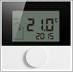 [135196a] Möhlenhoff - Thermostat Display avec plaque Design noir - RDS 61011-N1
