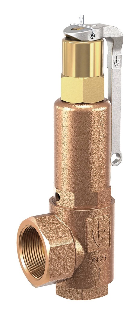 [9106612] Soupape de sûreté à  membrane, Reflex 851bHL - DN 15 - 3.0 bar - G ½"/G 1"