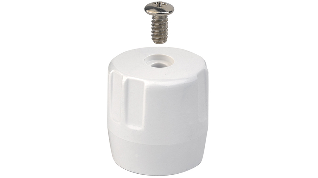 [A57141A] Volant manuel à visser - Blanc