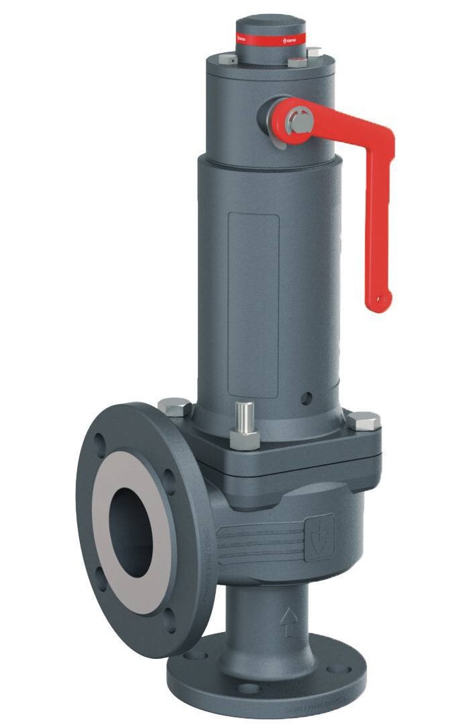 [9128941] Soupape de sûreté à membrane en fonte, Reflex 355bHL - DN 40  - 10.0 bar - DN40/DN65