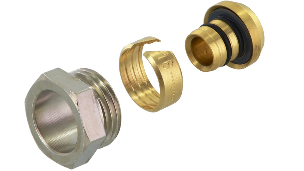 [A30302Q] Raccord multicouche Ø16x2 -  1/2" CONO