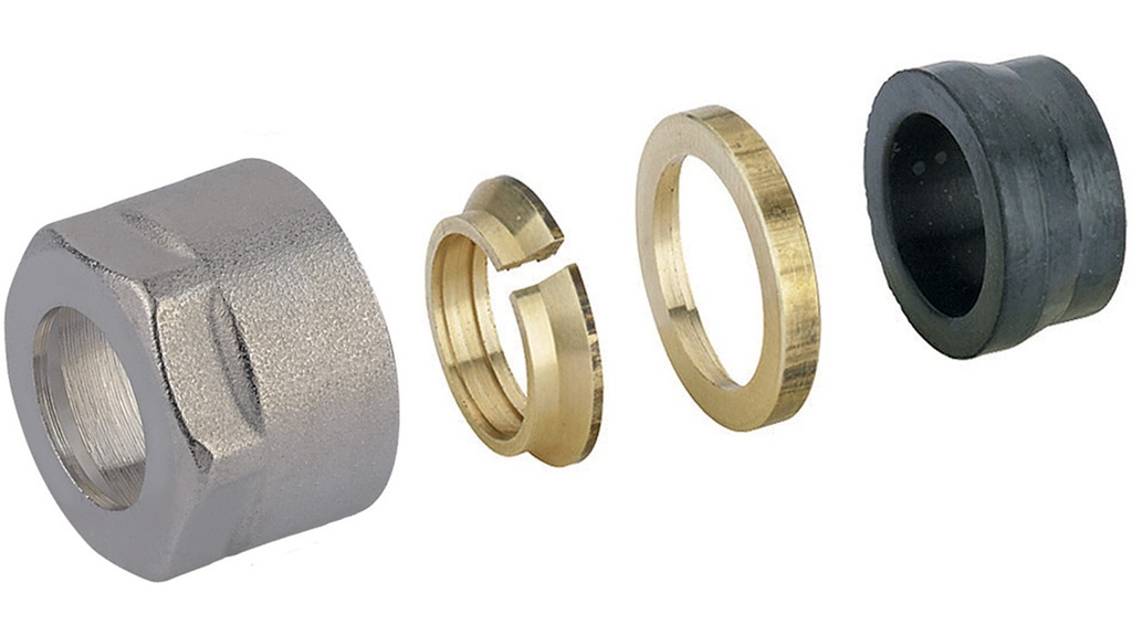 [A33109QEK] Raccord pour tube cuivre/acier doux - Ø15 -3/4" EK