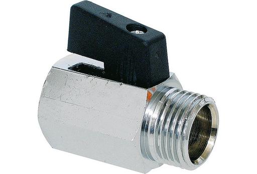 [9008008] Mini vanne boisseau sphérique fem/male 1/2" type 405 - levier court