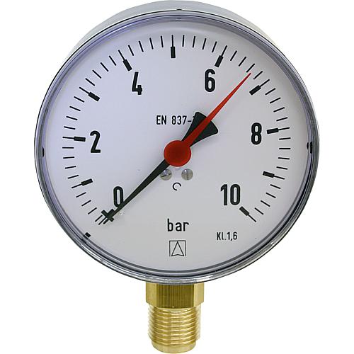 [7010132] Manomètre 100mm 0-16 bar G1/2 